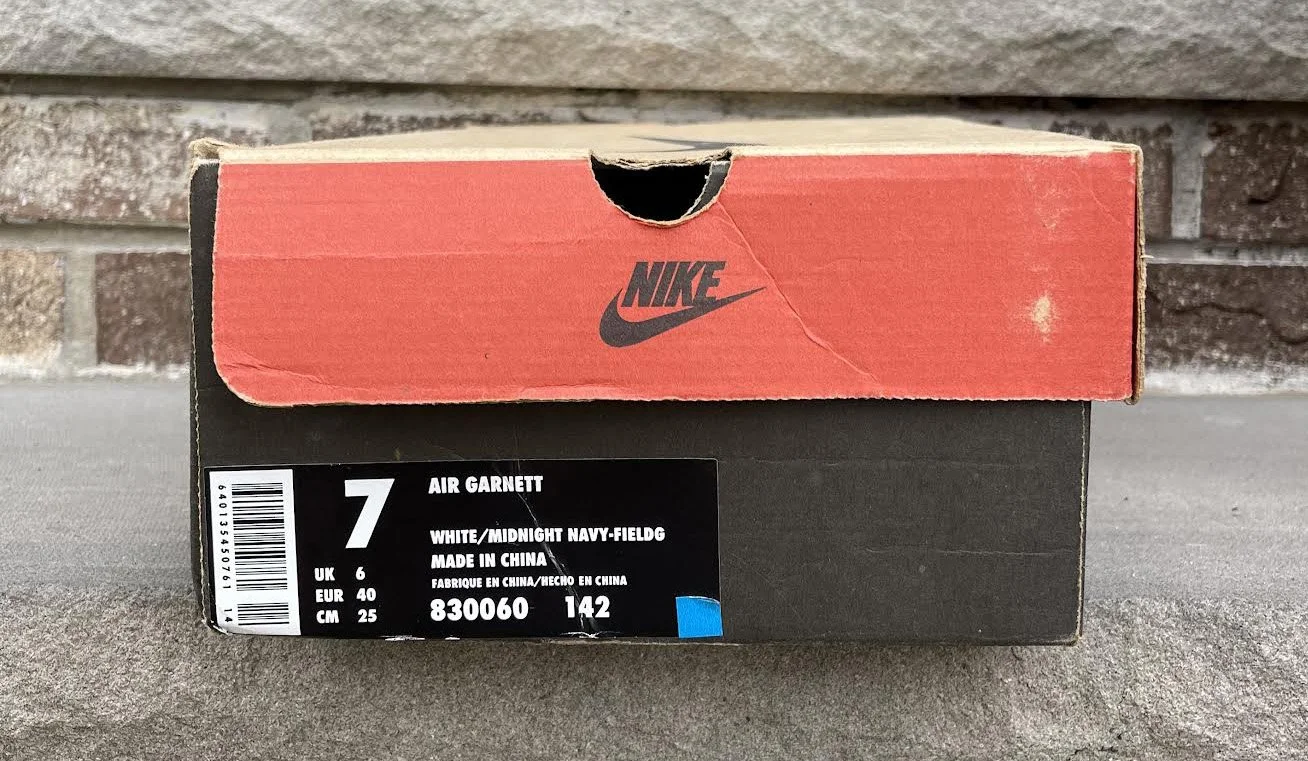 Nike Air Garnett White / Midnight Navy / Green (Size 7) DS — RootsBK